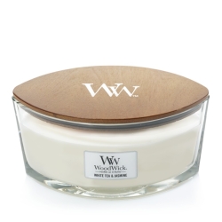 WoodWick White Tea & Jasmine świeca elipsa